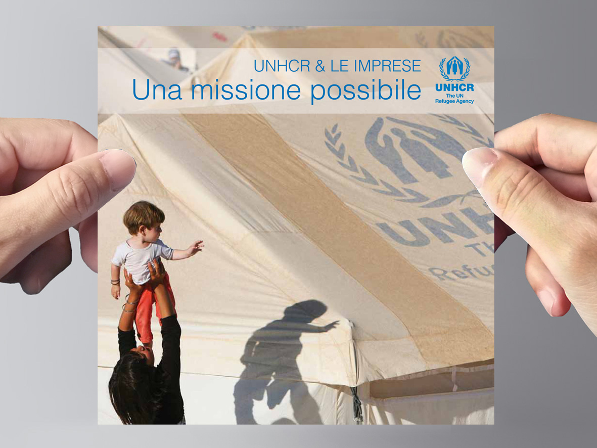 UNHCR Company Profile per sensibilizzare le piccole e medie imprese.