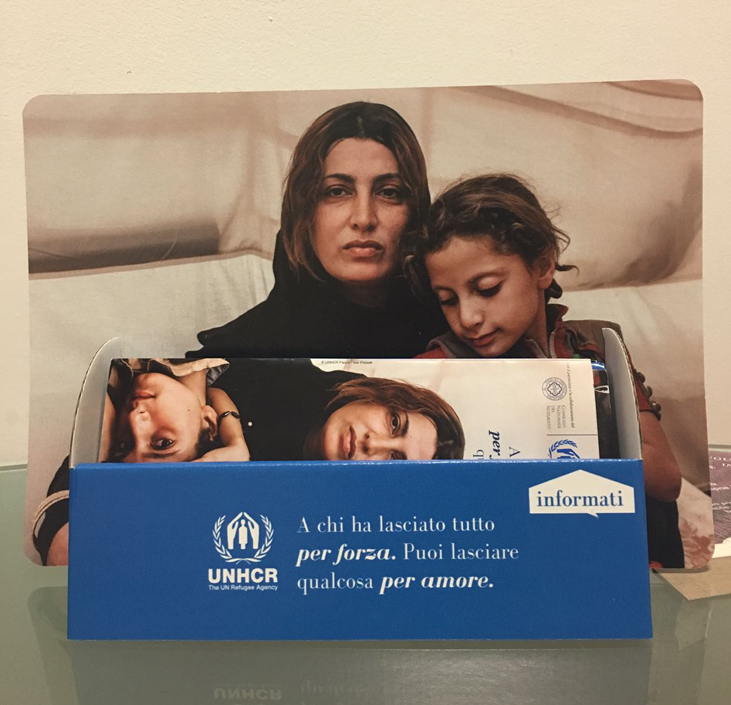 campagna per amore UNHCR invito realizzato da ideavale